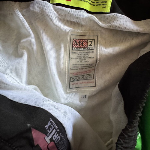 MC2 Saint Barth swim shorts like new, size 152 cm, green