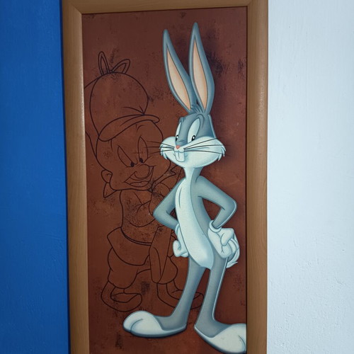 Bugsbunny framed art set used