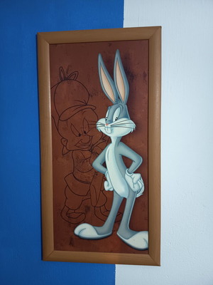 Bugsbunny framed art set used