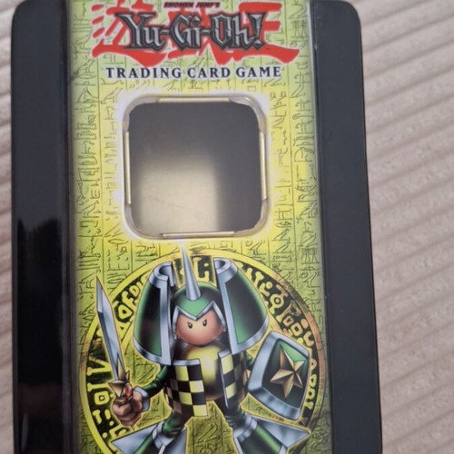 Yu-Gi-Oh Rocket Warrior metal collectible tin box like new