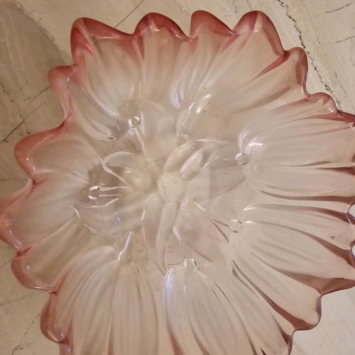 Tulip glass bowls vintage set of 2 like new