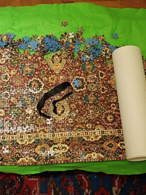Felt for puzzle new with 78x70 storage mat and puzzle gift