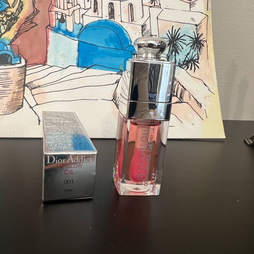 Lip Glow Oil Dior 001 Pink new nourishing lip oil 6ml