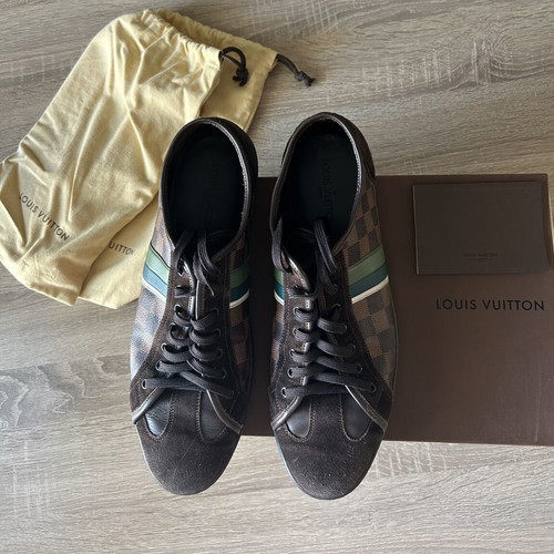 Louis Vuitton casual shoes used, size 45, brown