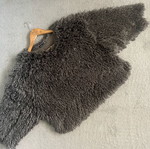 Zara fluffy sweater used, size M, dark gray