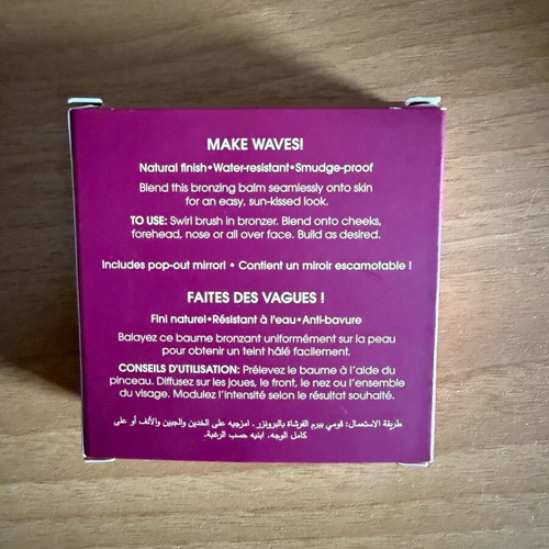 Benefit Cosmetics Hoola Wave Bronzing Balm new