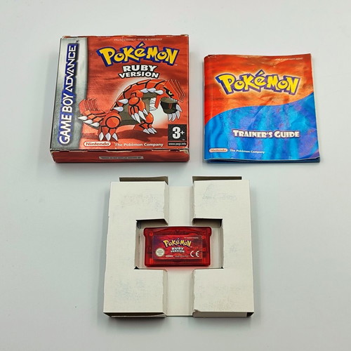 Pokemon Ruby Version Game Boy Advance used, PAL EUR