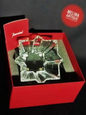 Baccarat οκτάγωνο βάζο κρυστάλλινο ολοκαίνουργιο