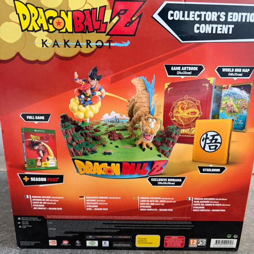 Dragon Ball Z Kakarot Collector’s Edition Xbox One new, figure and artbook
