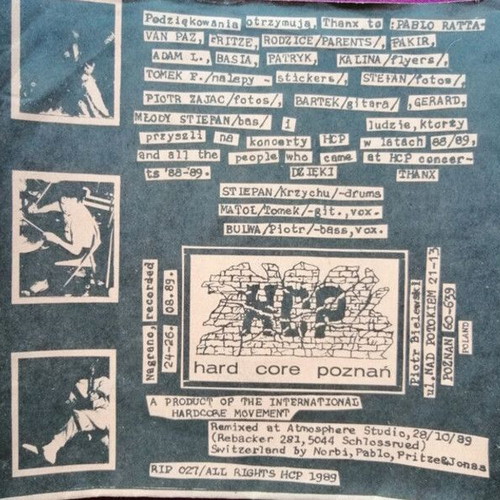 HCP-Antidrugs Hardcore punk 7'' EP 1989 Like New