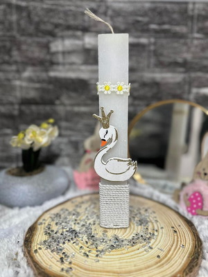 Λαμπάδα κύκνος κατόπιν παραγγελίας