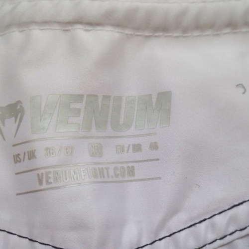 Venum MMA Extreme Fight shorts used, size XL, black and red