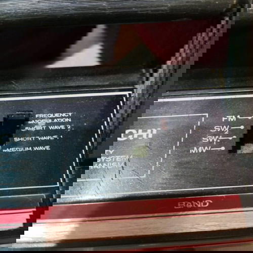 Винтидж радиокасетофон Hitachi TRK-6300W - функционален!