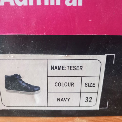 Admiral kids boots new, size 32, blue