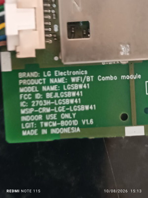 WiFi/BT Combo Module LGSBW41 used for LG TV