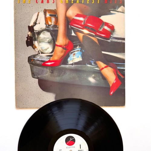 The Cars Greatest Hits LP used, rock genre