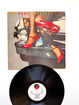 The Cars Greatest Hits LP used, rock genre