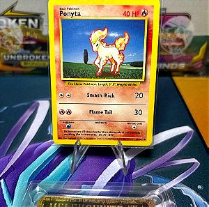 Pokemon card ponyta base set