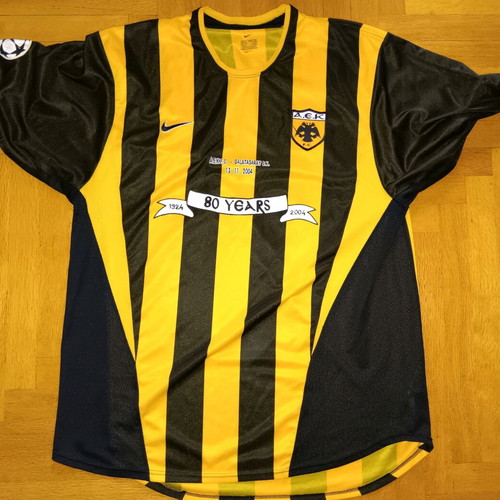 AEK 80 Years Anniversary Football Jersey Nike 2003-2004 like new