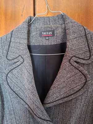 Women's jacket like new, size 52, gray