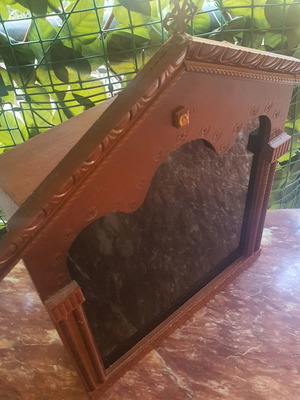 Vintage wooden iconostasis like new, 1950s-60s