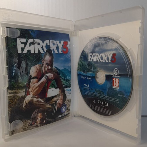 Farcry 3 PS3 game like new, English version with manual