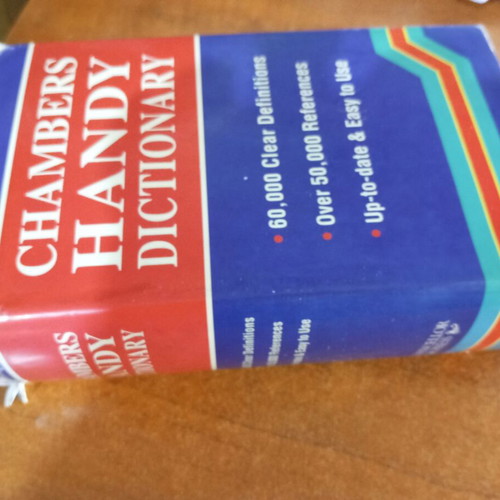 Chambers Handy Dictionary used, English-English hardcover
