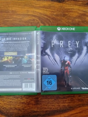 Prey Xbox One game used, case does not close well