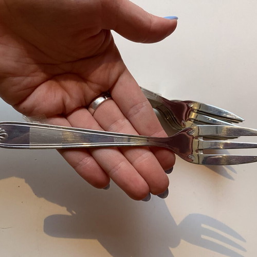 Small forks set of 12 used for fish or dessert