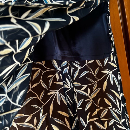 Skirt and blouse set like new, blue