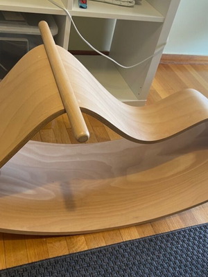 Curve Lab Rocking Horse with Perfect Arc balance board like new