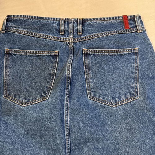 Salt & Pepper Jeans skirt like new, blue, size L