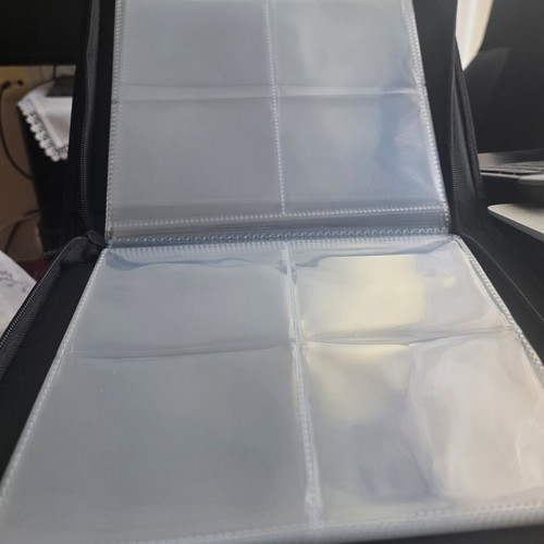 Ultra Pro Toploader Binder with 80 positions like new plus 80 Toploaders gift