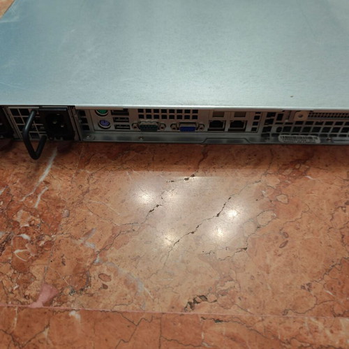 Supermicro 5017C-MTRF server used, 16GB ECC RAM, Xeon E3-1270, no hard drive