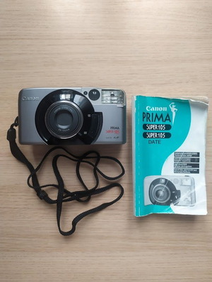 Canon Prima Super 105 аналогова камера с повреда, като нова