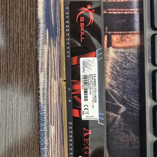 G Skill Aegis RAM 8GB 2400 used