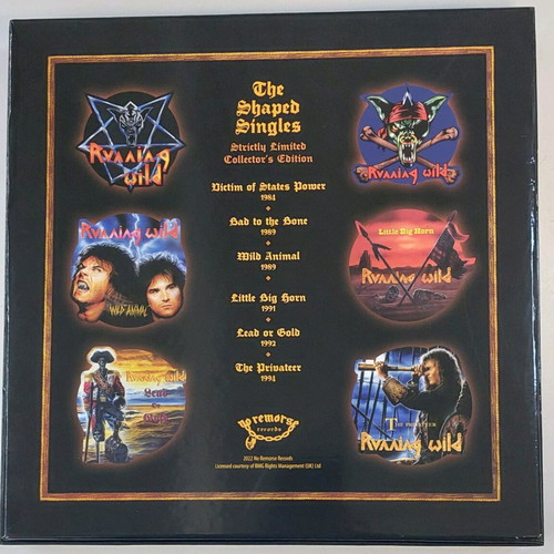 Running Wild Singles Collection LP Box Set new, metal