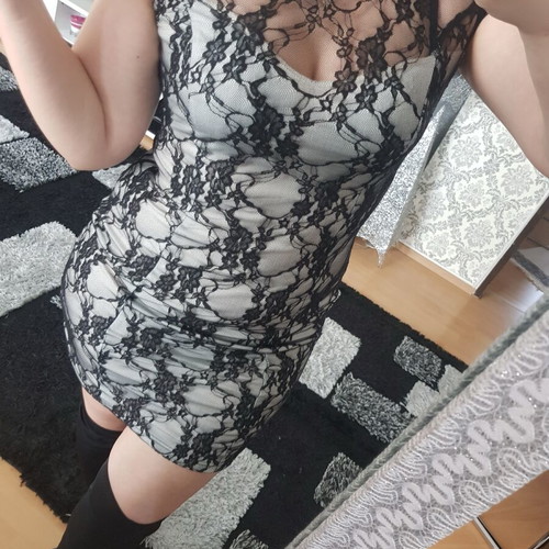 Lace Sexy Dress new with tag, size S/M