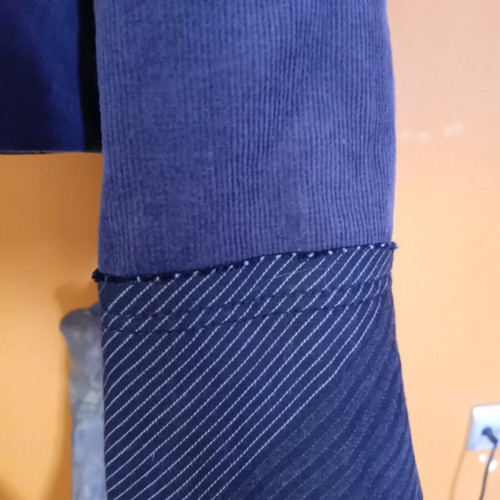 Cotton corduroy jacket like new, special design, size XL