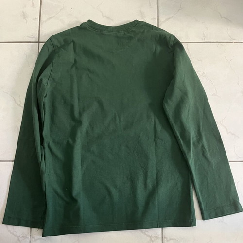 Benetton mako t-shirt like new, size 128 cm, green
