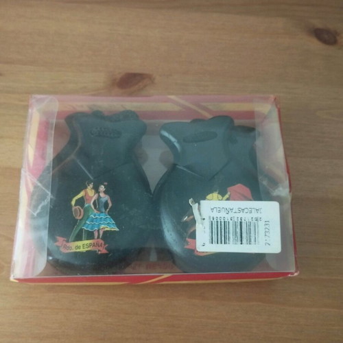 Spanish Castanets new in box, traditional musical instrument