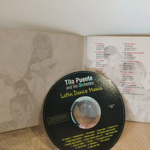 Tito Puente Latin Dance Mania CD like new