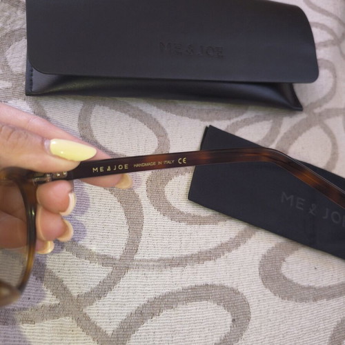 Me & Joe sunglasses alto studio design like new, unisex, brown