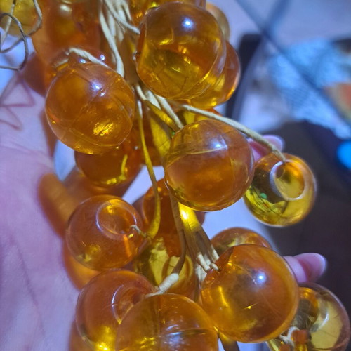 Decorative grape with beads like new