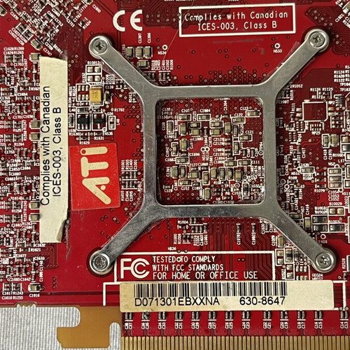 ATI Radeon X1900 XT 512MB PCI Express graphics card used