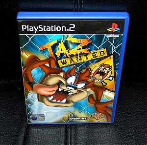 TAZ WANTED PLAYSTATION 2 COMPLETE