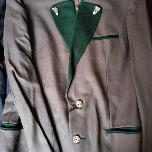 Jacket like new, size M leaning to L, beige and green
