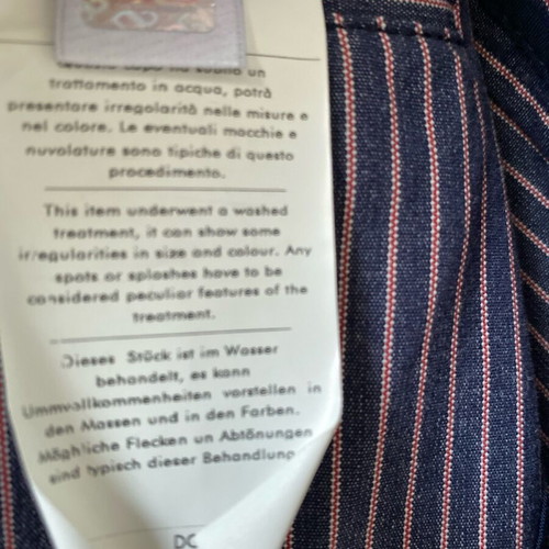 Dolce&Gabbana Campus jacket like new, size 56, blue with purple stripes
