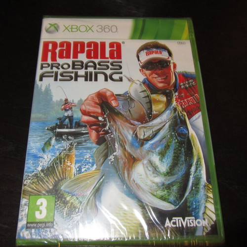 Rapala Pro Bass Fishing Xbox 360 new sealed