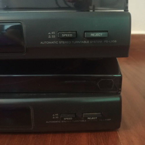 Sony PS-LX56 and PS-LX56P turntables